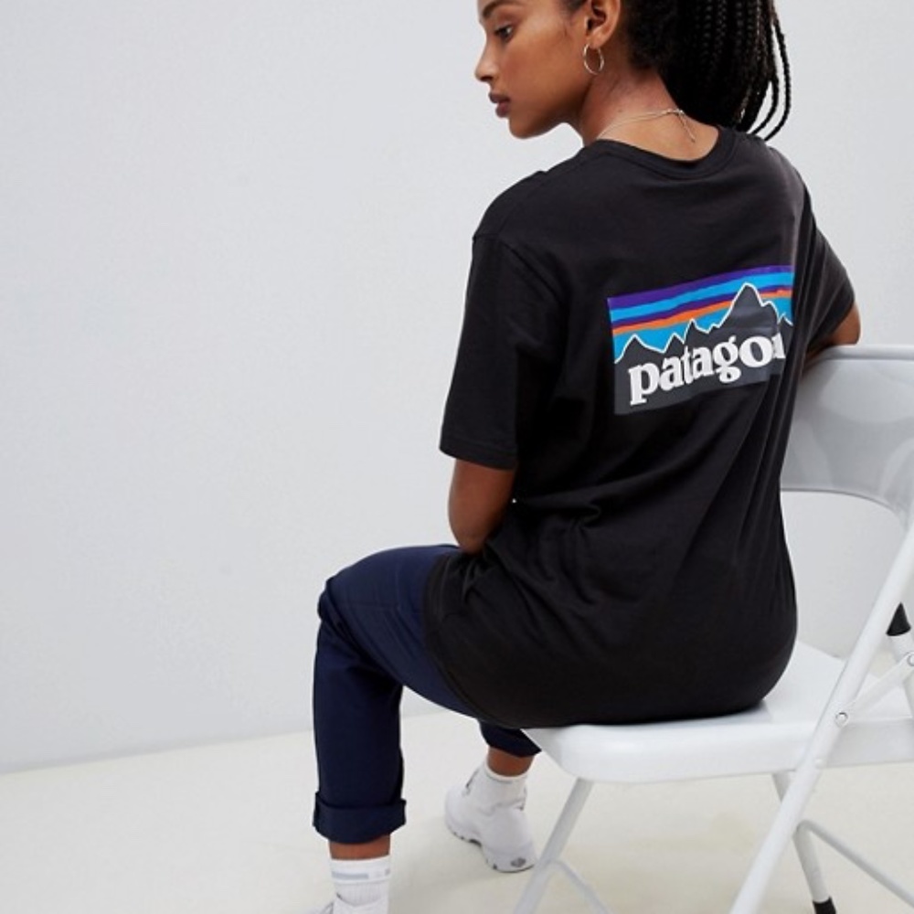 NWT Patagonia P-6 Logo Organic Cotton T-Shirt XS